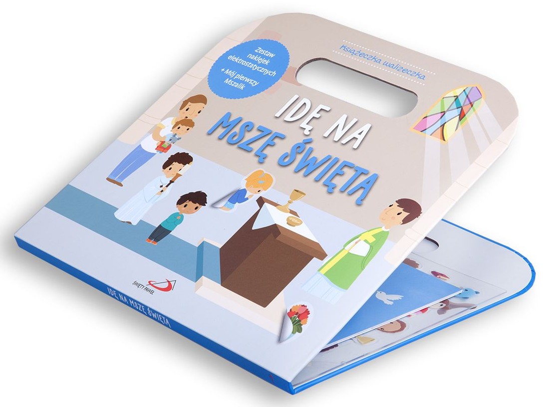 Książeczka walizeczka: IDĘ NA MSZĘ ŚWIĘTĄ - Praca zbiorowa