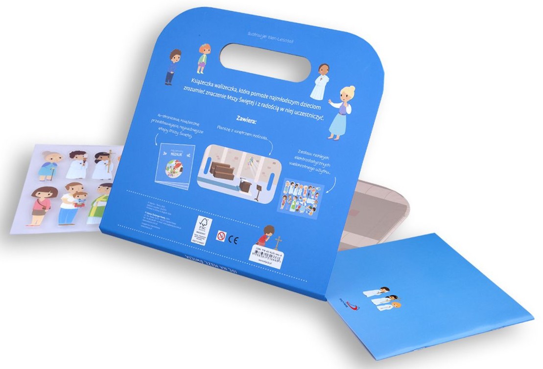 Książeczka walizeczka: IDĘ NA MSZĘ ŚWIĘTĄ - Praca zbiorowa