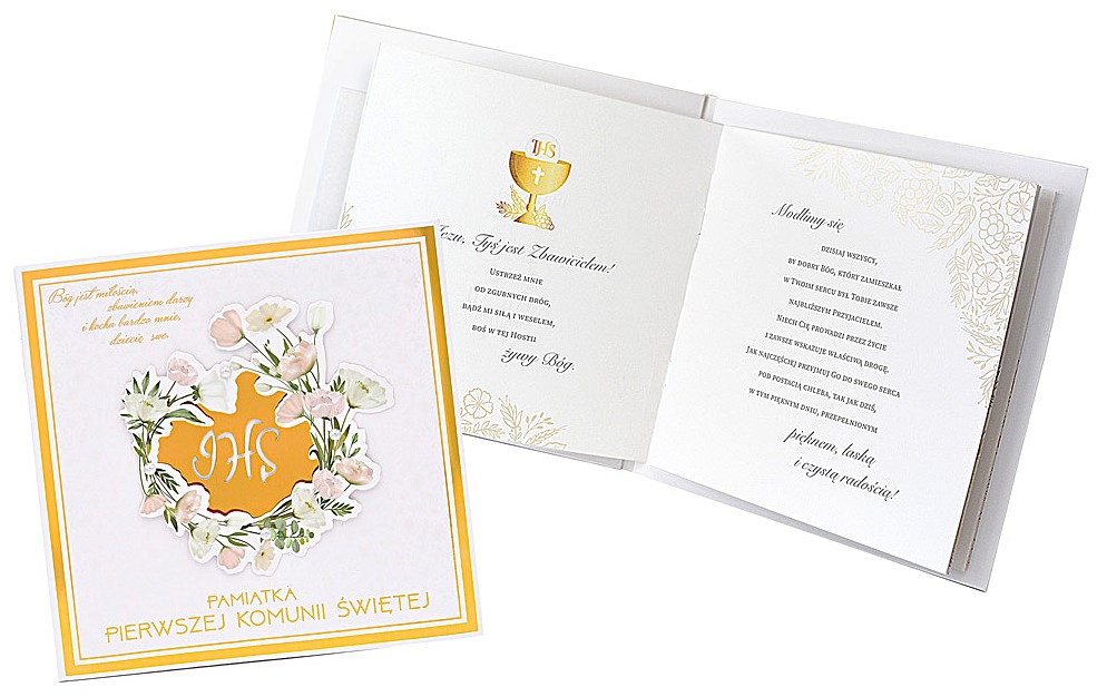 Pamiątka: PIERWSZA KOMUNIA ŚWIĘTA PMB Q-0008