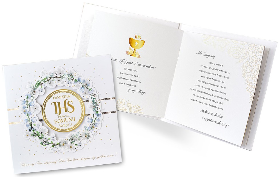 Pamiątka: PIERWSZA KOMUNIA ŚWIĘTA PMB Q-0002