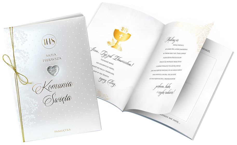 Pamiątka: MOJA PIERWSZA KOMUNIA ŚWIĘTA PMB PR-0004