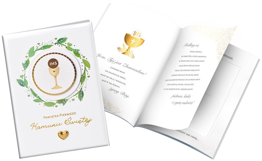 Pamiątka: PAMIĄTKA PIERWSZEJ Komunii Świętej PMB PR-0012