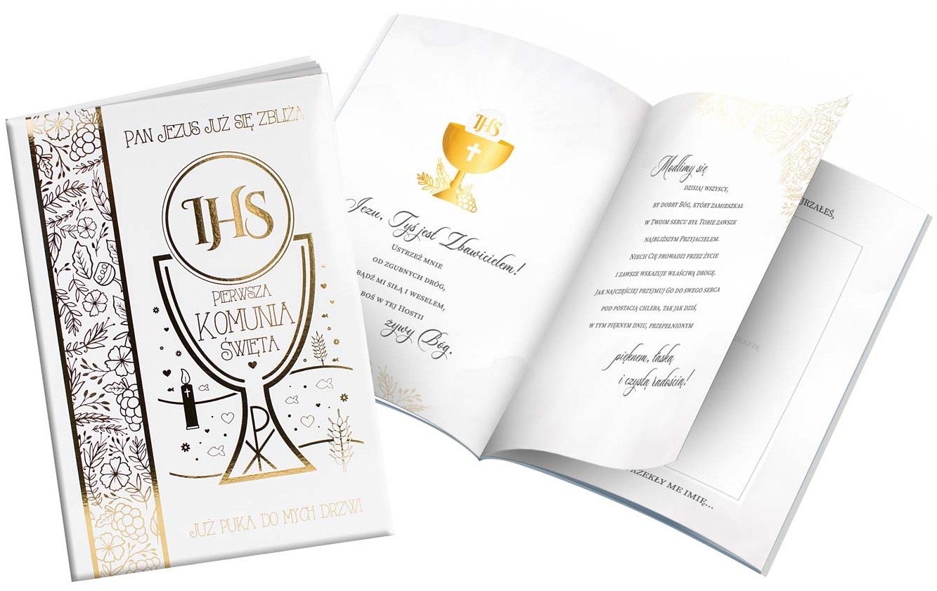 Pamiątka PIERWSZA KOMUNIA ŚWIĘTA PMB-0057