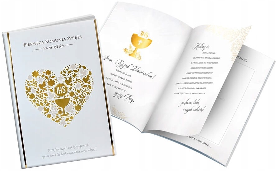 Pamiątka PIERWSZA KOMUNIA ŚWIĘTA PMB-0065