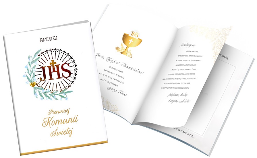 Pamiątka Pierwszej Komunii Świętej PMB-0076