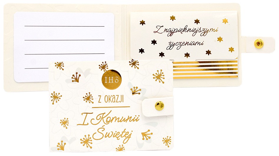 Portfelik prezentowy - I Komunia Święta POR-026