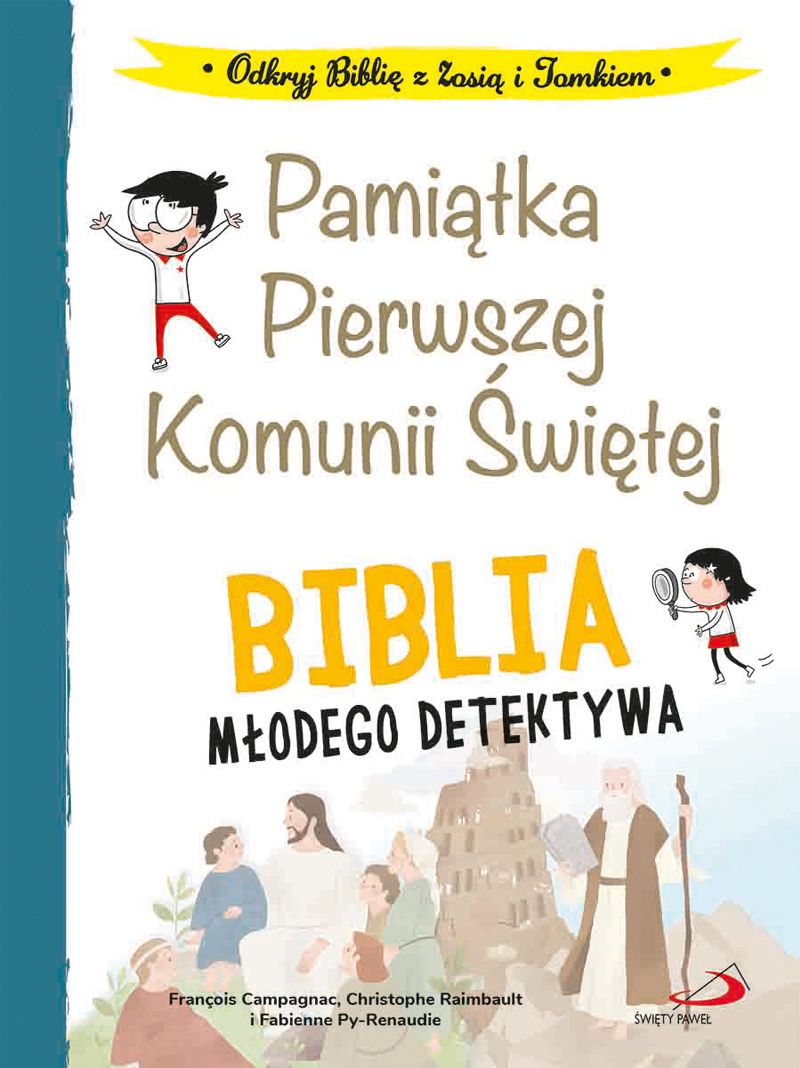 BIBLIA MŁODEGO DETEKTYWA - Pamiątka Pierwszej Komunii Świętej