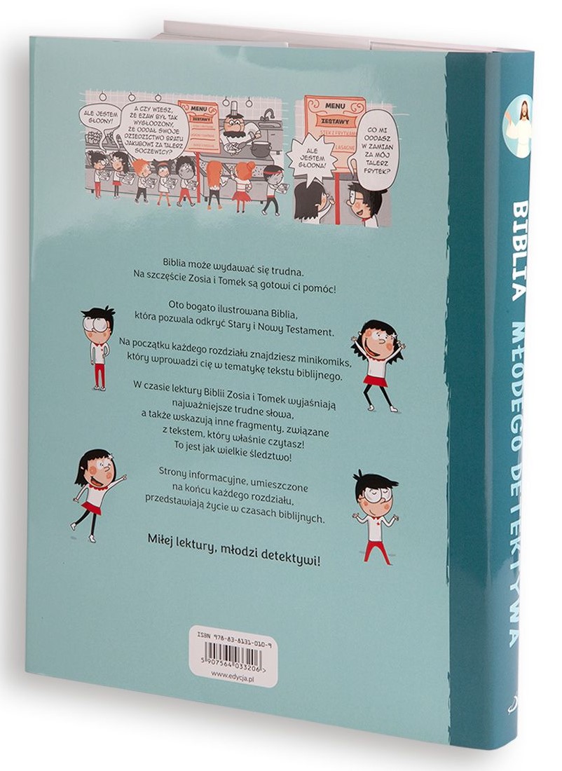BIBLIA MŁODEGO DETEKTYWA - Pamiątka Pierwszej Komunii Świętej