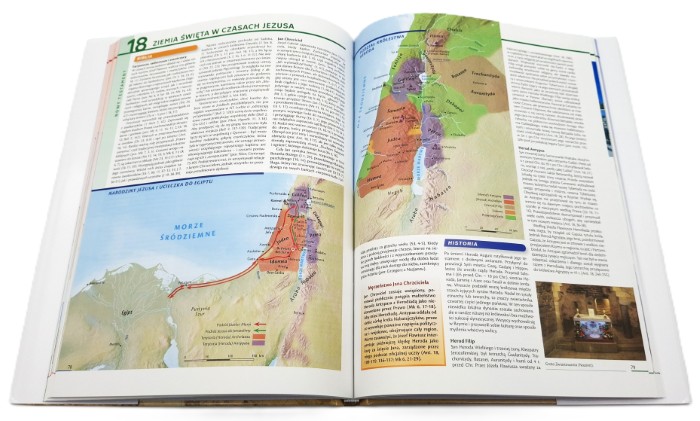 ATLAS BIBLIJNY. BIBLIA, HISTORIA, GEOGRAFIA, ARCHEOLOGIA - Pamiątka Pierwszej Komunii Świętej