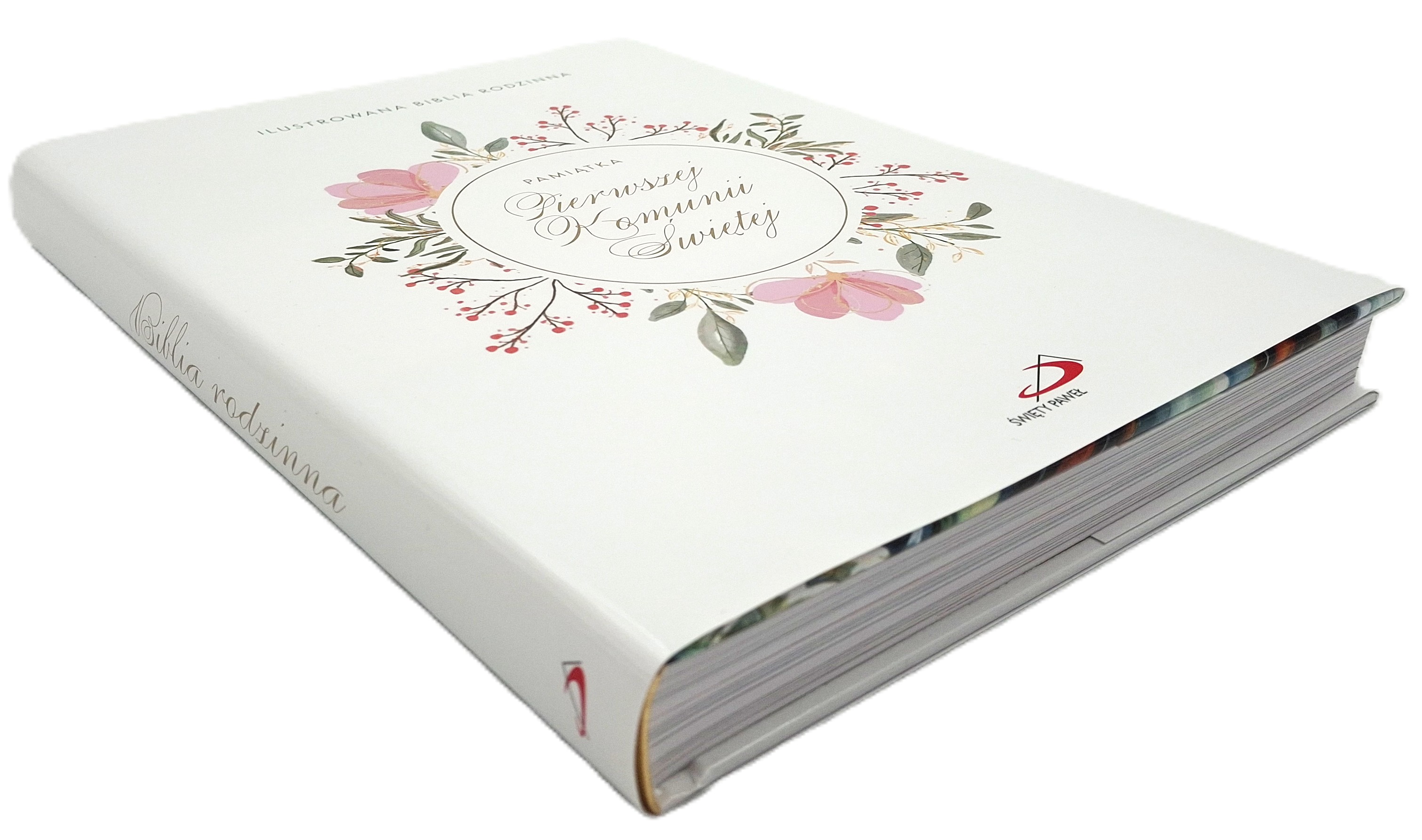 ILUSTROWANA BIBLIA RODZINNA - Pamiątka Pierwszej Komunii Świętej (wersja 2)