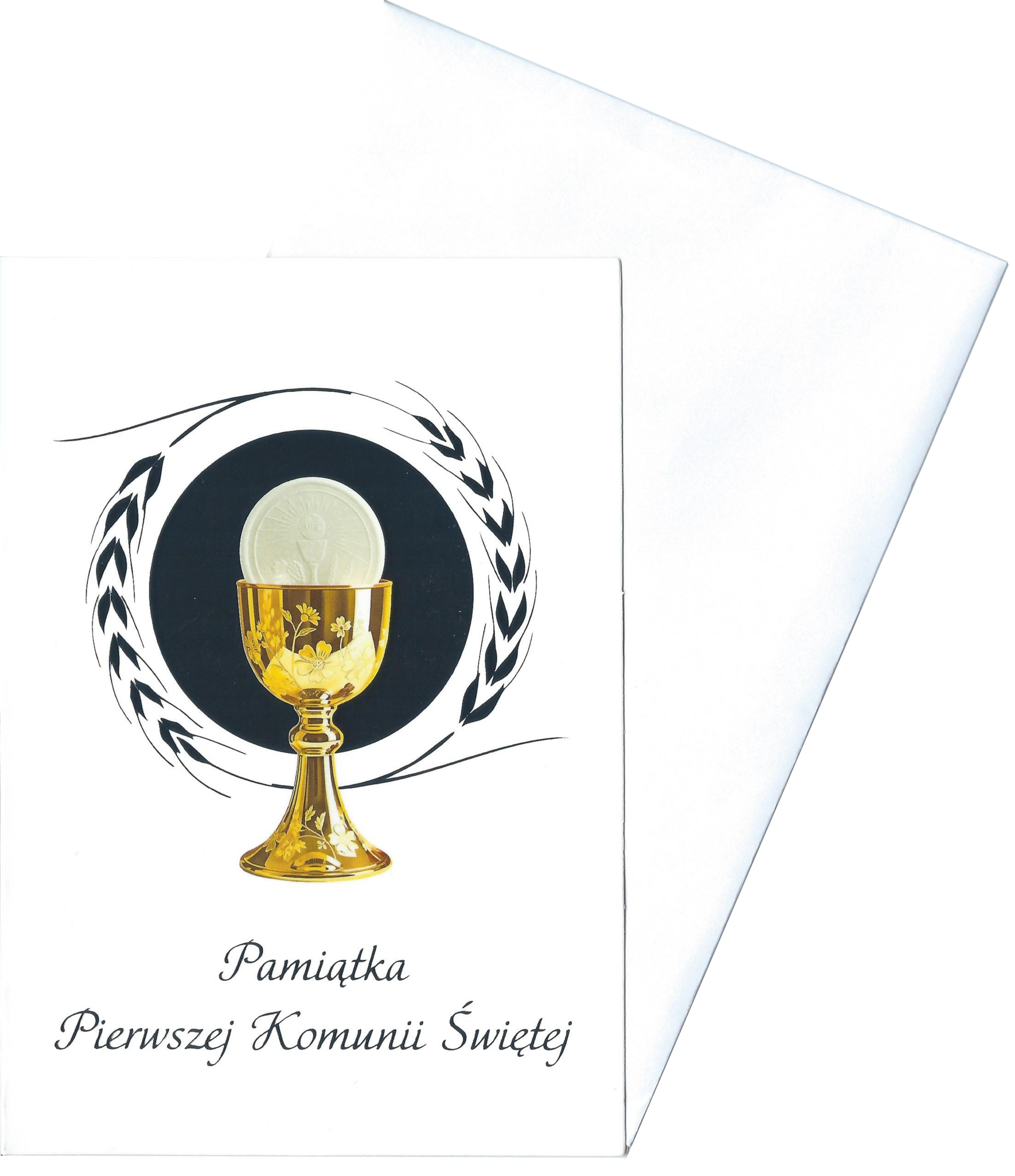 Karnet z kopertą komunijny: Chleb Życia 4 - cytat św. Teresy z Lisieux