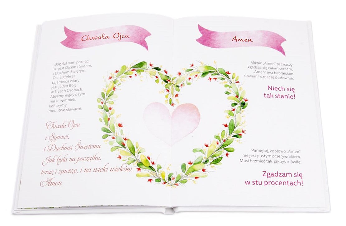 Jestem gotowa, mój Jezu - PAMIĄTKA Pierwszej Komunii Świętej (dla dziewczynki)