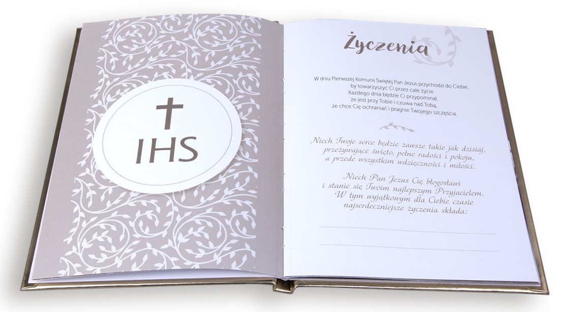Pamiątka Pierwszej Komunii Świętej: Panie Jezu, bądź zawsze ze mną