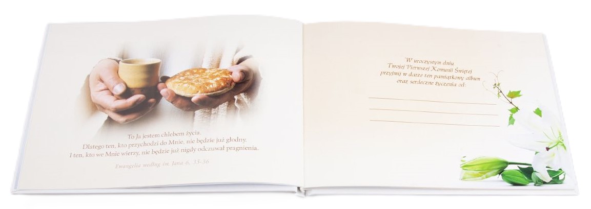 Pamiątka Pierwszej Komunii Świętej (dla dziewczynki)