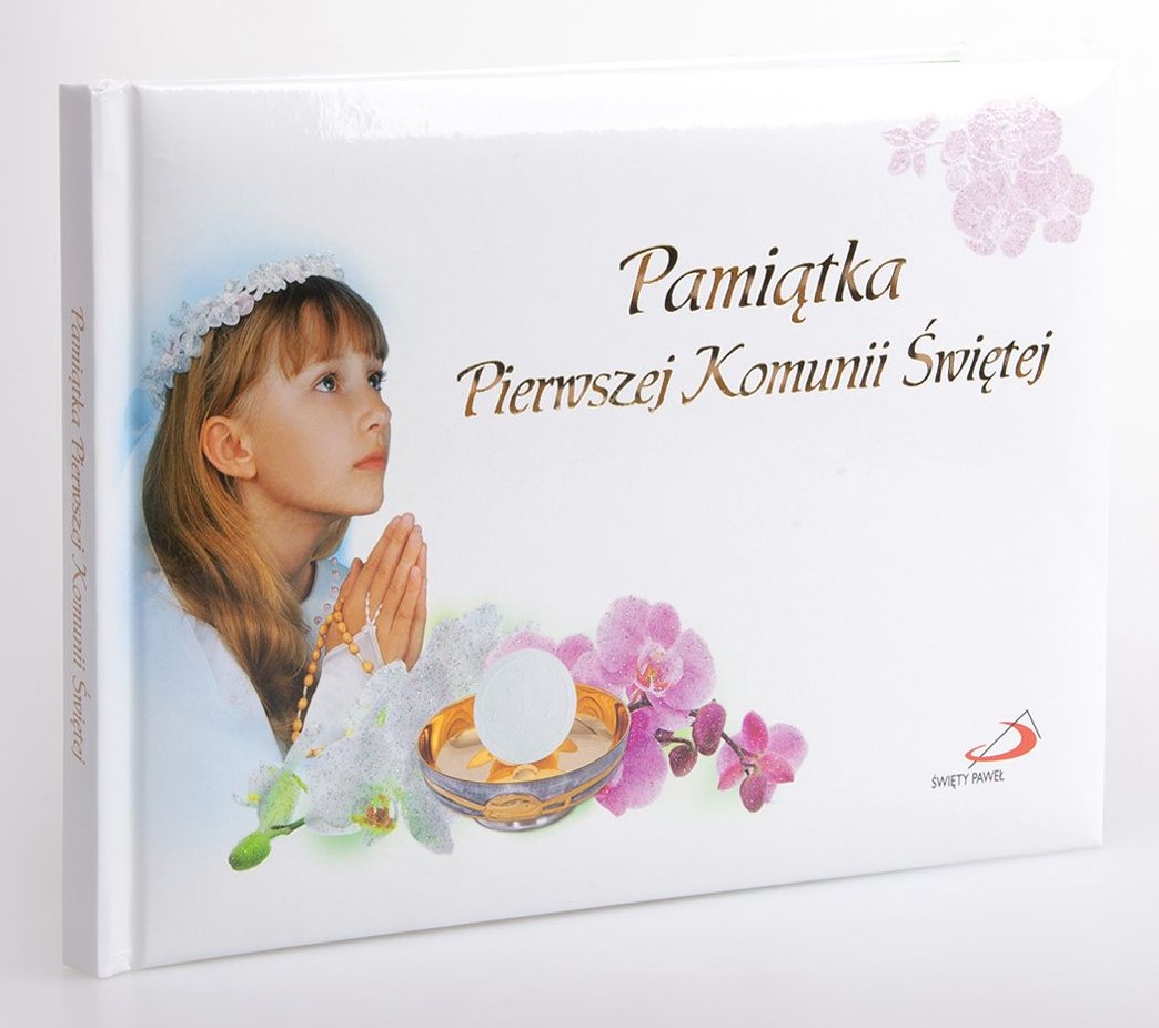 Pamiątka Pierwszej Komunii Świętej (dla dziewczynki)