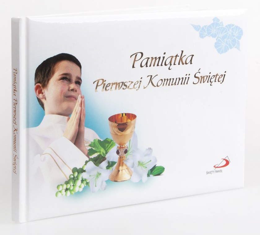 Pamiątka Pierwszej Komunii Świętej (dla chłopca)