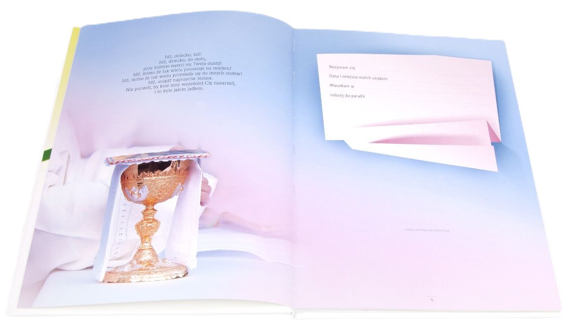 niezwykły dar - PIERWSZA KOMUNIA ŚWIĘTA - Jezus w moim sercu