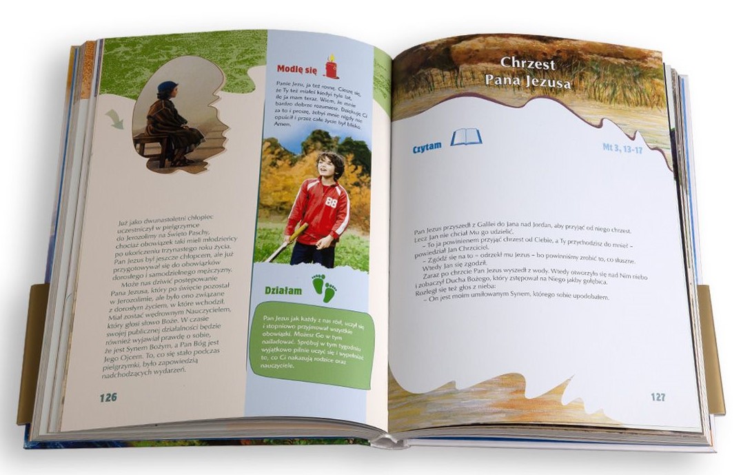 BIBLIA (opaska PAMIĄTKA PIERWSZEJ KOMUNII ŚWIĘTEJ) - Ks. Bogusław Zeman SSP