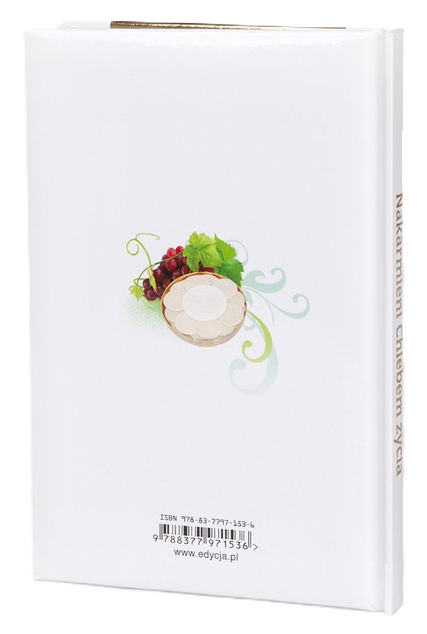 Nakarmieni Chlebem życia - Pamiątka Pierwszej Komunii Świętej (dla chłopca)