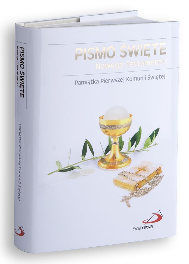 PISMO ŚWIĘTE Nowego Testamentu - Pamiątka Pierwszej Komunii Świętej (mały format)