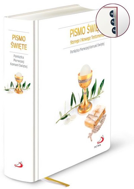 PISMO ŚWIĘTE Starego i Nowego Testamentu (standard, paginatory) - Pamiątka I Komunii Św.