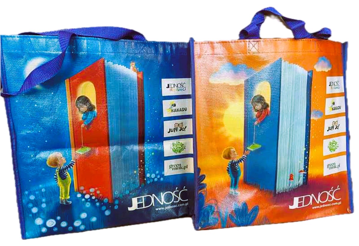 Torba zakupowa JEDNOŚĆ: DZIEŃ I NOC (wymiary: 40x36,5x7 cm)