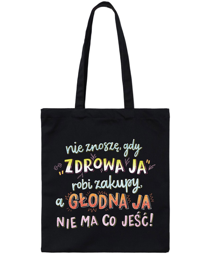 Torba zakupowa: "ZDROWA JA - GŁODNA JA" TZB-004