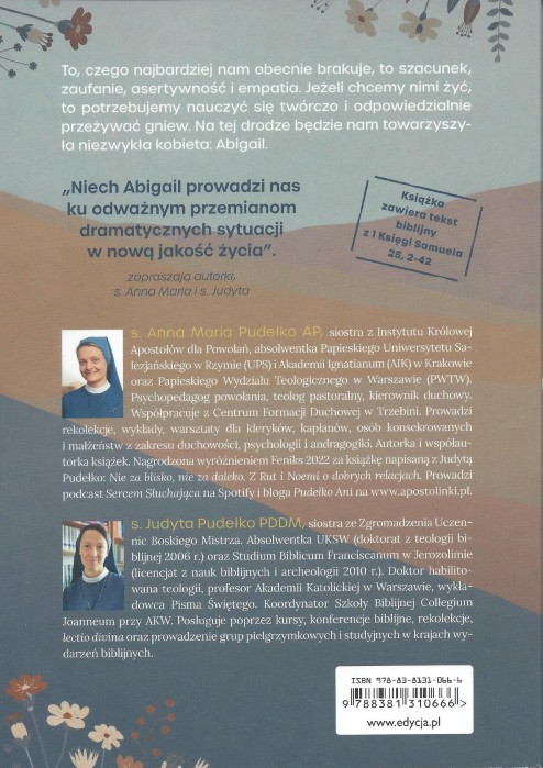 Abigail. Gniew NISZCZĄCY i gniew TWÓRCZY - s. Anna Maria Pudełko, s. Judyta Pudełko PDDM