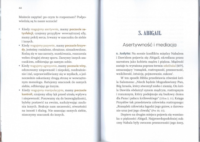 Abigail. Gniew NISZCZĄCY i gniew TWÓRCZY - s. Anna Maria Pudełko, s. Judyta Pudełko PDDM
