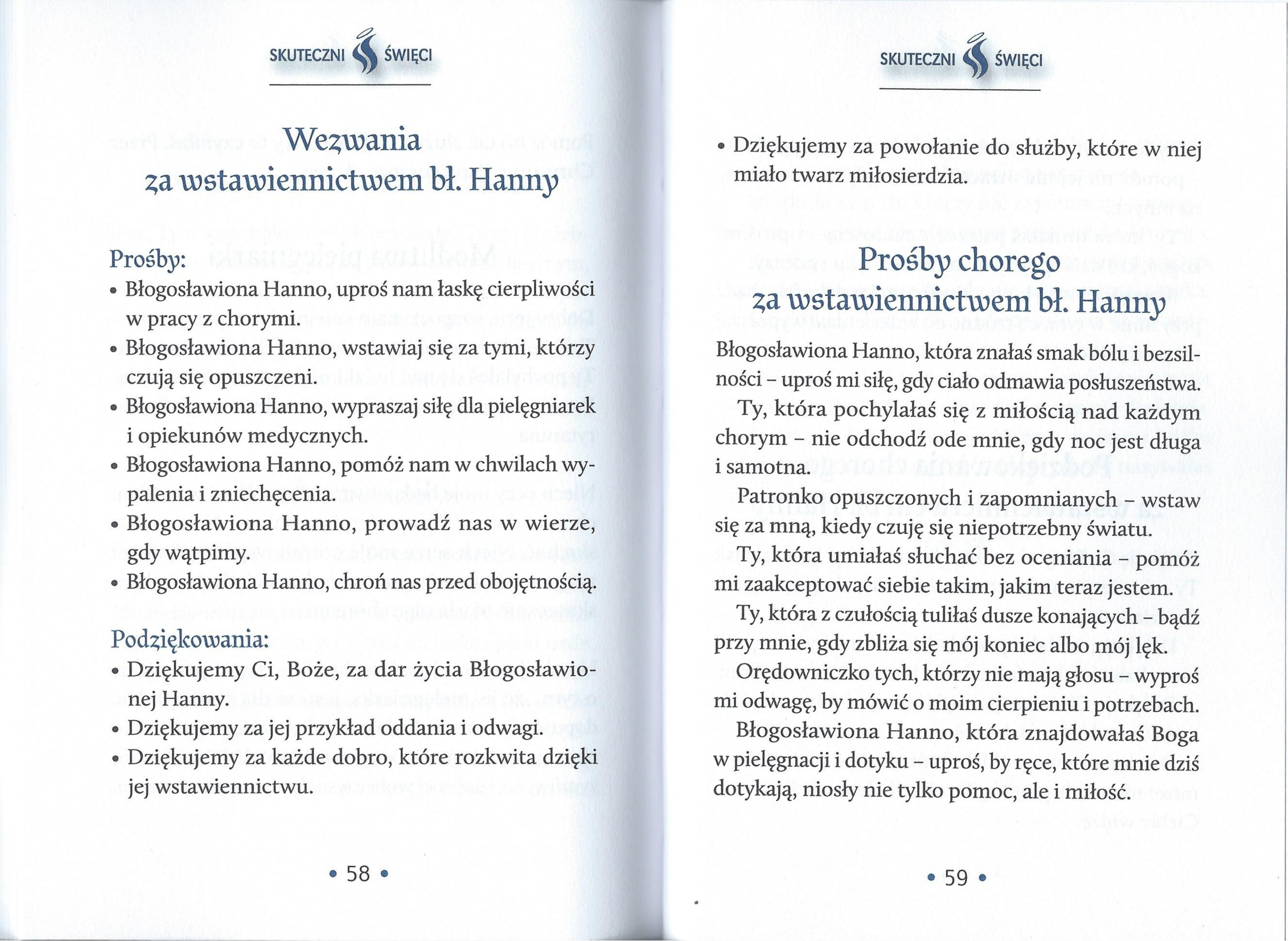 SKUTECZNI ŚWIĘCI: Błogosławiona Hanna Chrzanowska - książka