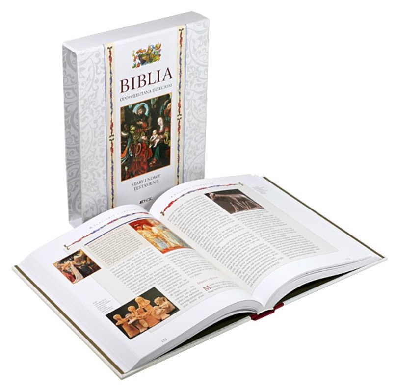 BIBLIA opowiedziana dzieciom. Stary i Nowy Testament (w etui)
