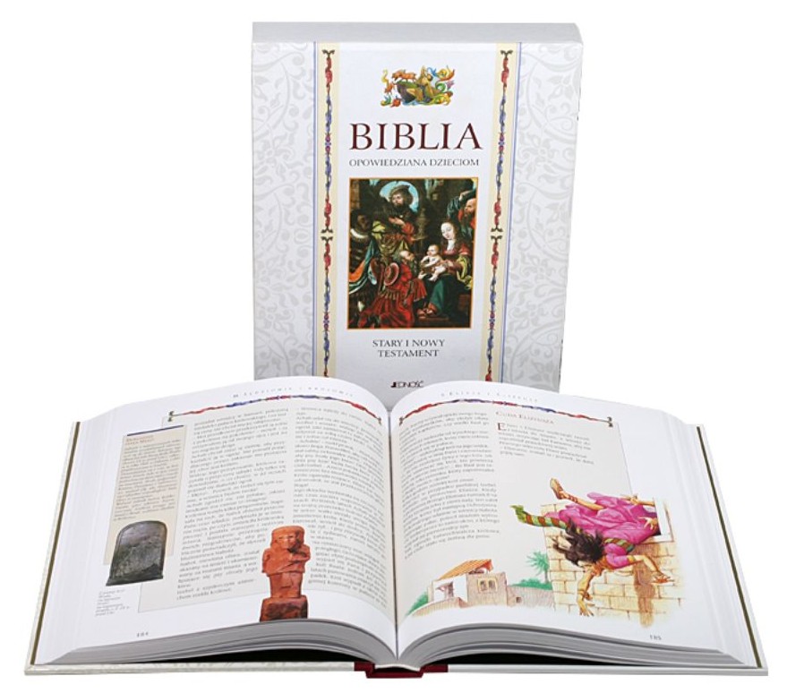 BIBLIA opowiedziana dzieciom. Stary i Nowy Testament (w etui)