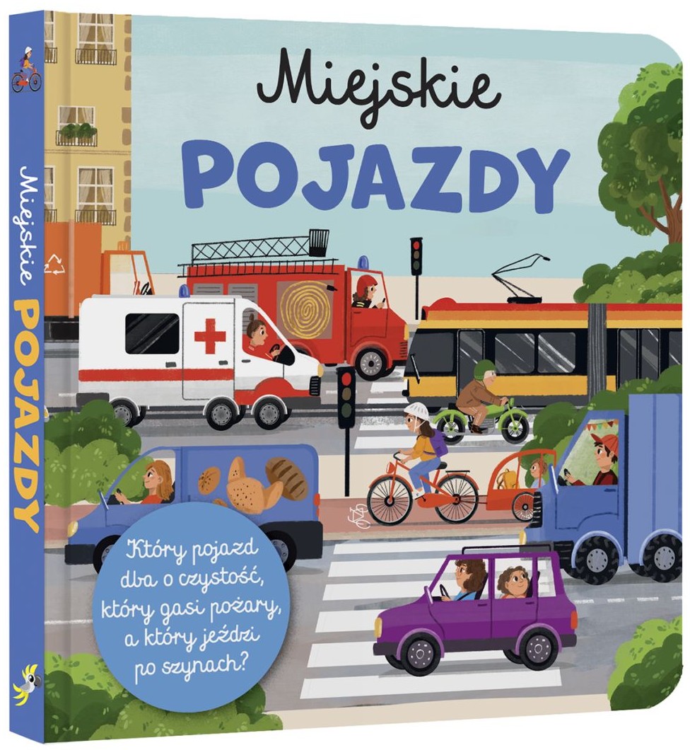 KAKADU: Mówiące puzzle "Miejskie pojazdy" - Magdalena Młodnicka, Piotr Wojtyra