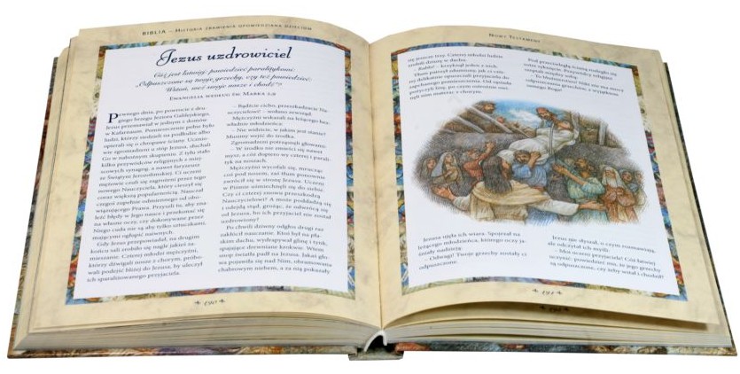 BIBLIA. Historia zbawienia opowiedziana dzieciom (w etui)
