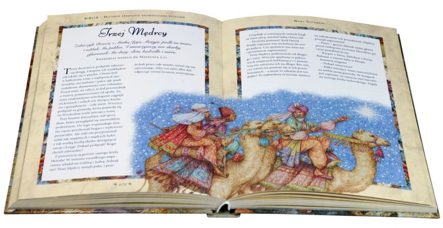 BIBLIA. Historia zbawienia opowiedziana dzieciom (w etui)