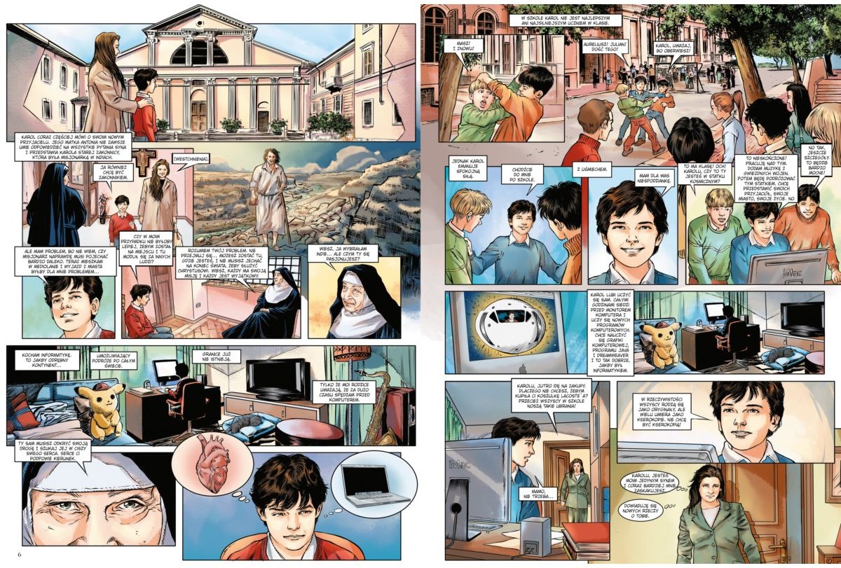 Karol Acutis. Święty dla młodzieży (komiks) - de Prevaux i Russo