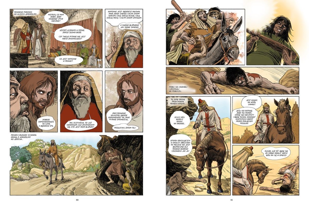 EWANGELIA w komiksie - Olivier Drion
