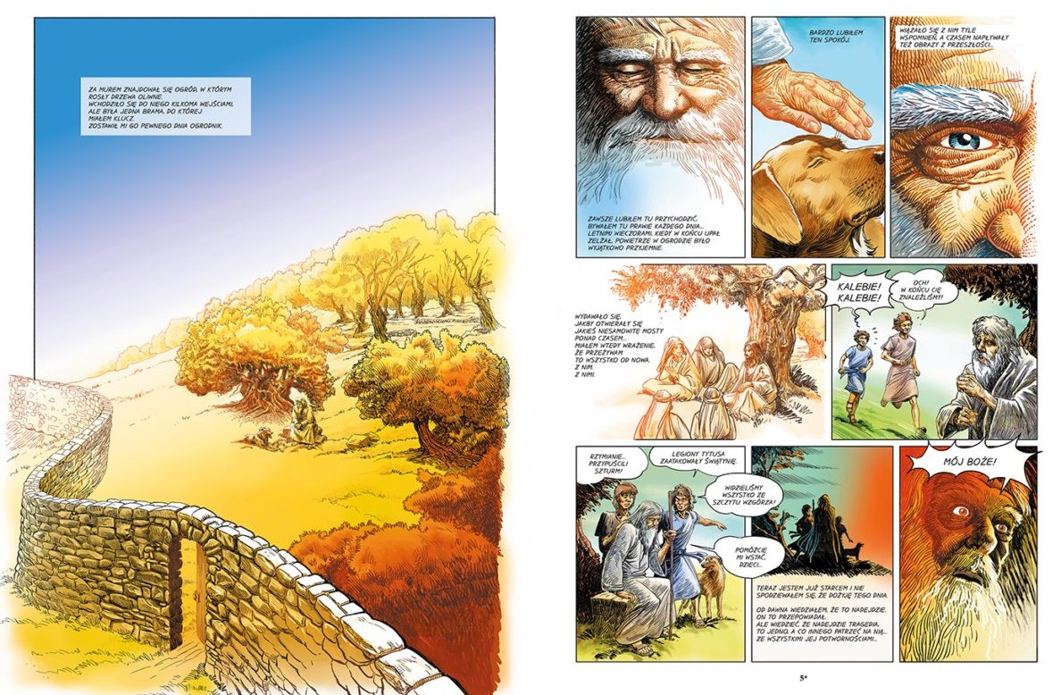 EWANGELIA w komiksie - Olivier Drion