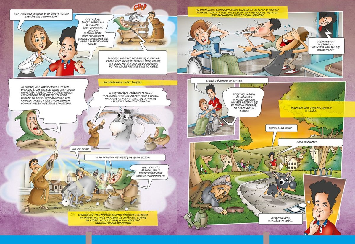 HISTORIE ŚWIĘTYCH w komiksie - Praca zbiorowa