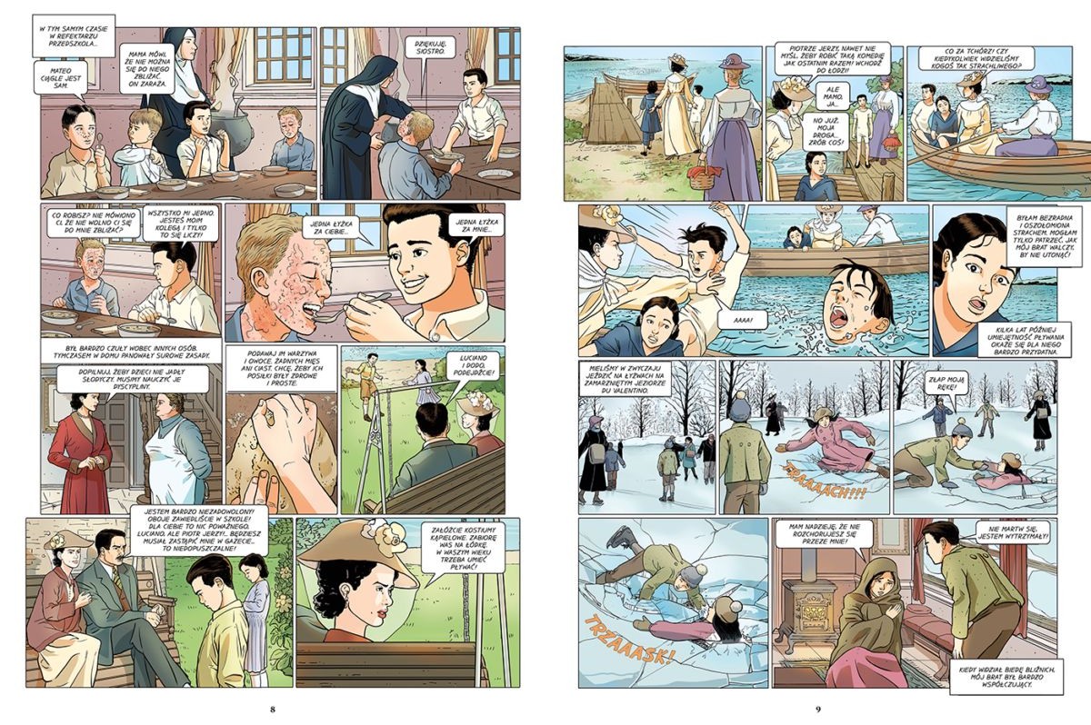 Piotr Jerzy Frassati. Coraz wyżej... aż do nieba! - Marie Malcurat, Olivier Malcurat (komiks)