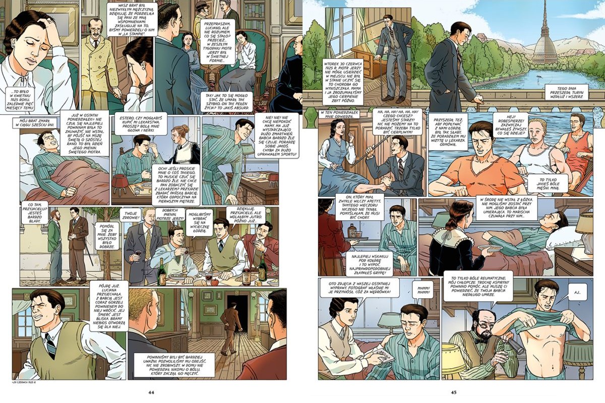 Piotr Jerzy Frassati. Coraz wyżej... aż do nieba! - Marie Malcurat, Olivier Malcurat (komiks)