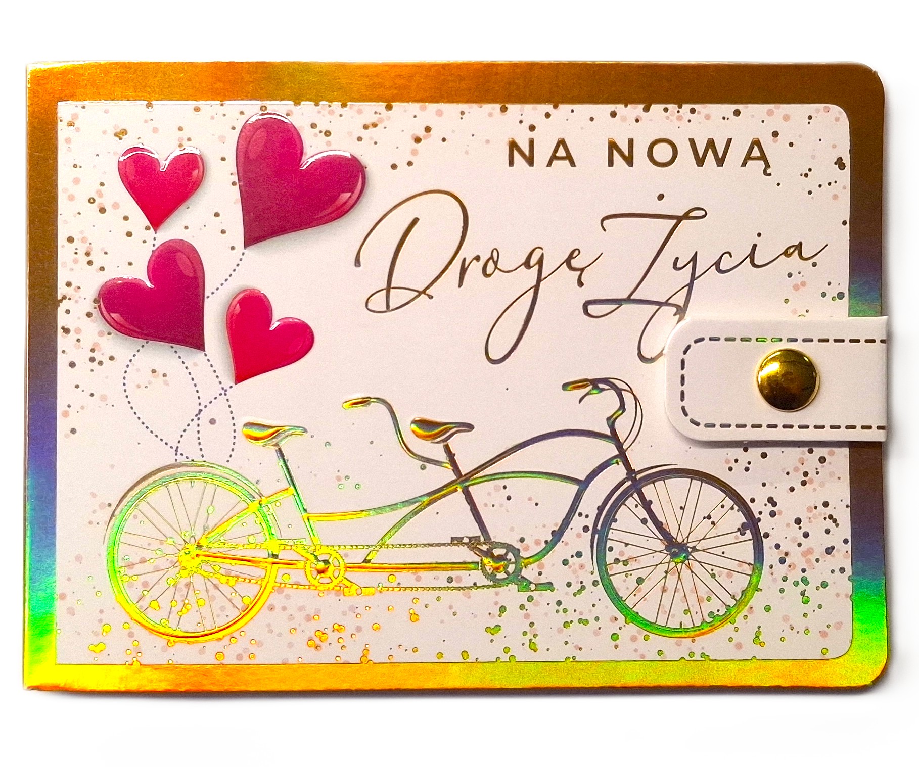 Portfelik prezentowy: ŚLUB "NA NOWĄ Drogę Życia" POR-032