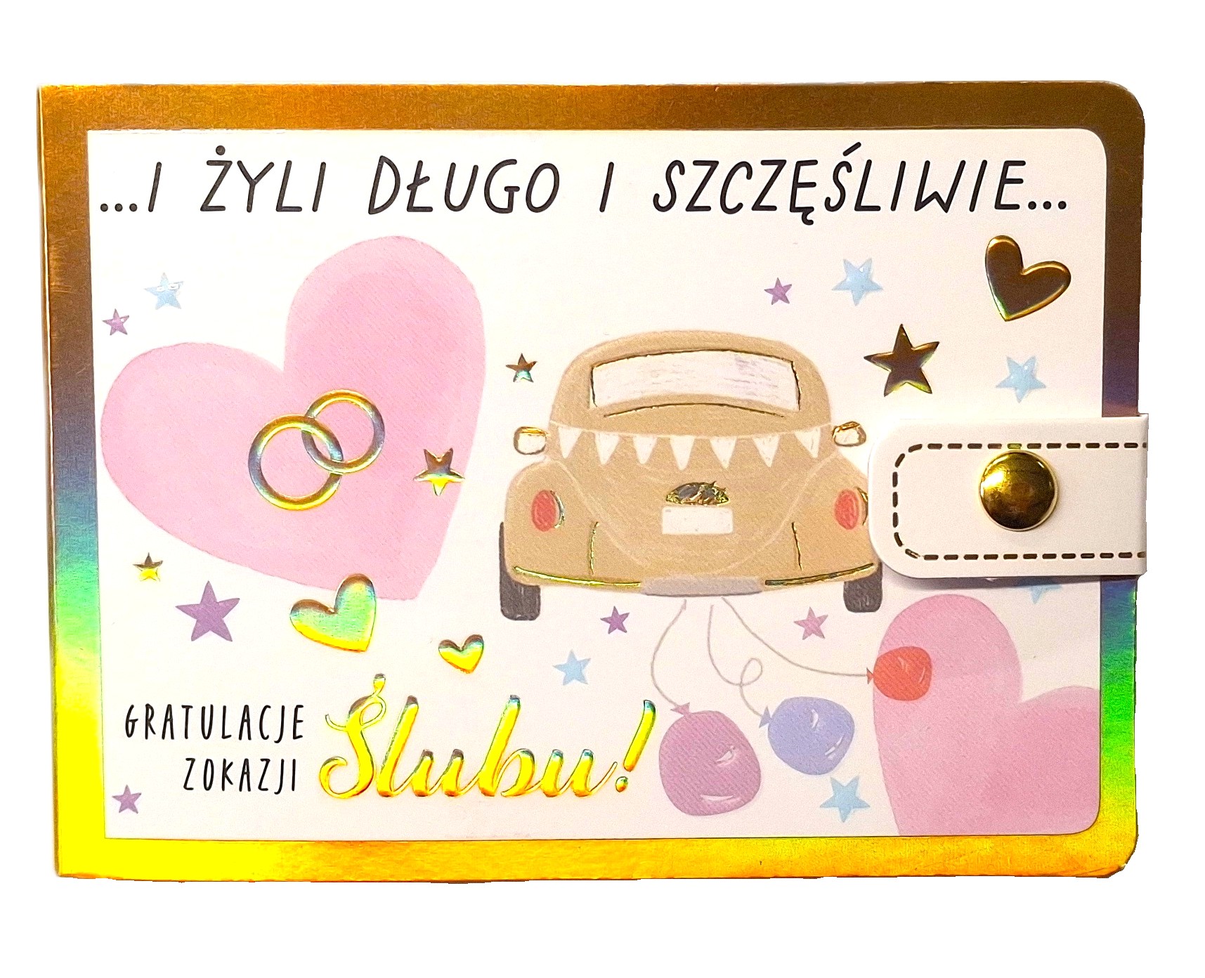 Portfelik prezentowy: ŚLUB "... i żyli długo i szczęśliwie..." POR-033