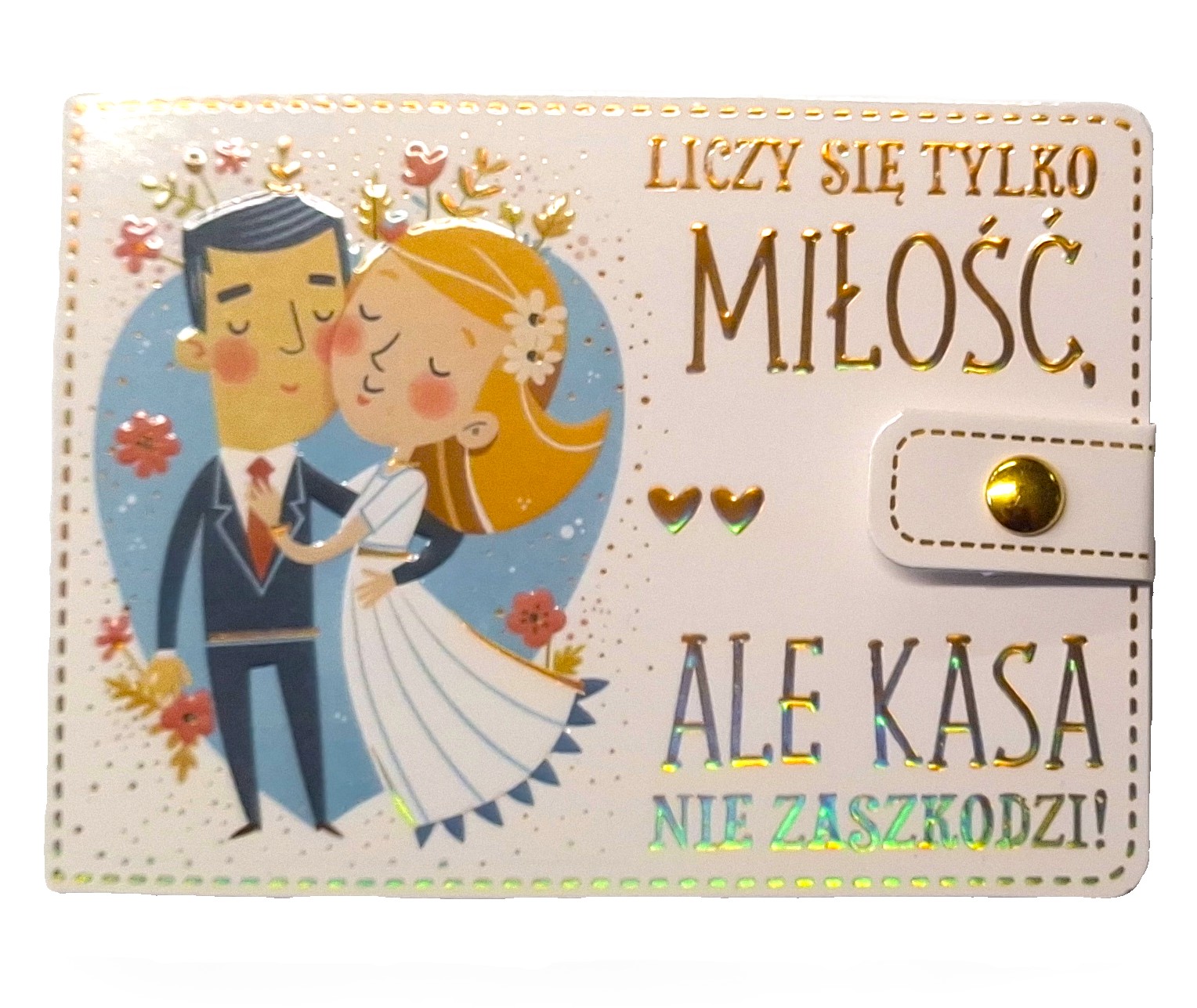 Portfelik prezentowy: ŚLUB "... KASA nie zaszkodzi" POR-035