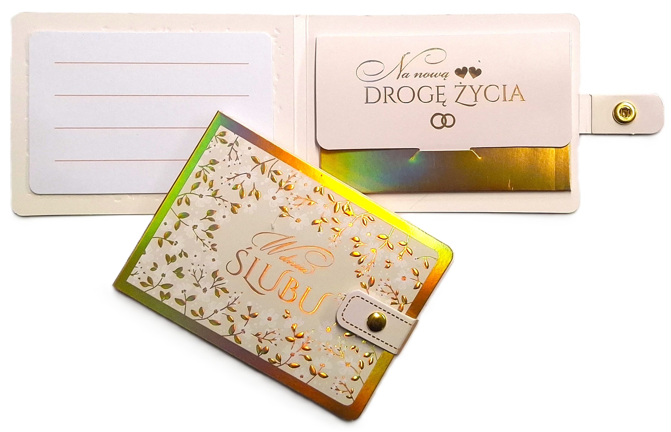 Portfelik prezentowy: ŚLUB "W dniu ŚLUBU" POR-036