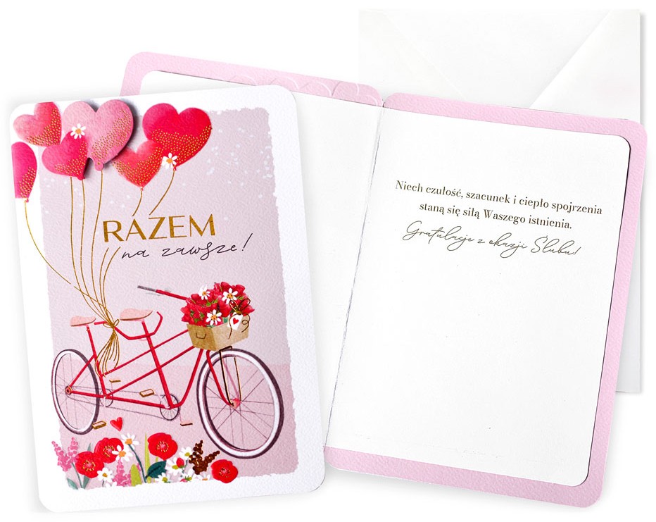 Karnet Dream Cards: "RAZEM na zawsze!" DK-1433