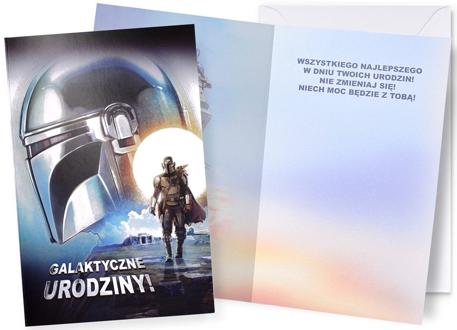 Karnet z kopertą: GALAKTYCZNE URODZINY! (Star Wars) DHS-050