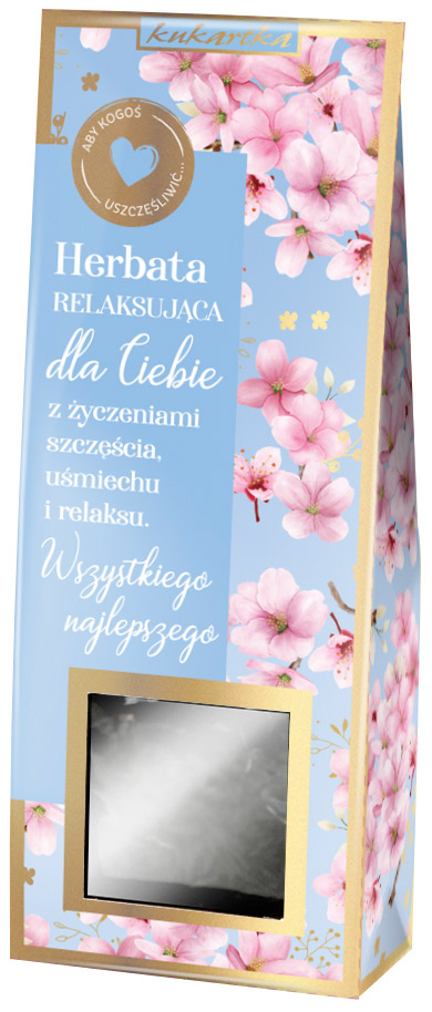 Herbata kukartka: RELAKSUJĄCA "Dla Ciebie..." (damska) SG-377