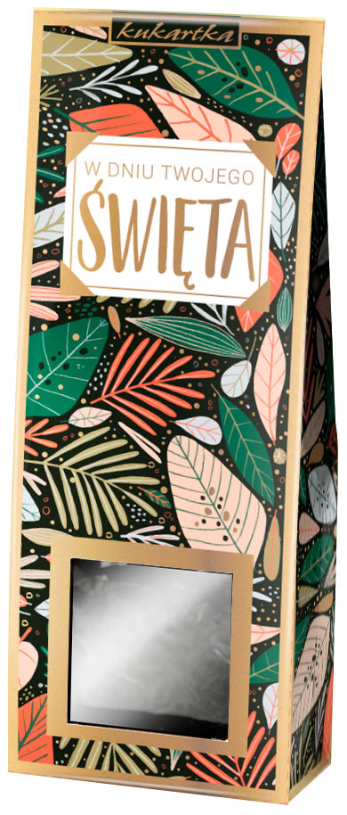 Herbata kukartka: "W dniu Twojego ŚWIĘTA" SG-349