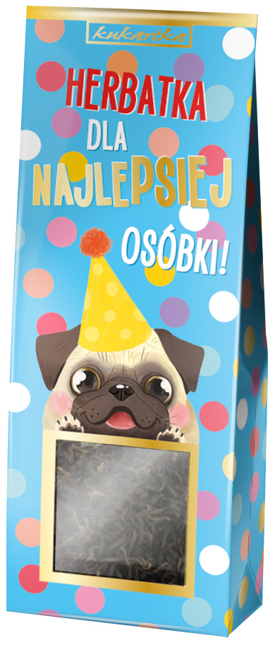 Herbata kukartka: "DLA NAJLEPSIEJ OSÓBKI!" SG-346